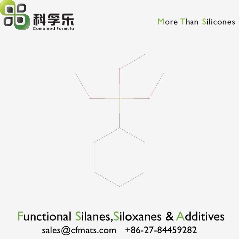 CAS 17865-54-2 Silicone Additive 96% Cyclohexyltrimethoxysilane